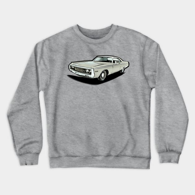 Chrysler New Yorker / Newport Version 2 Crewneck Sweatshirt by CarTeeExclusives